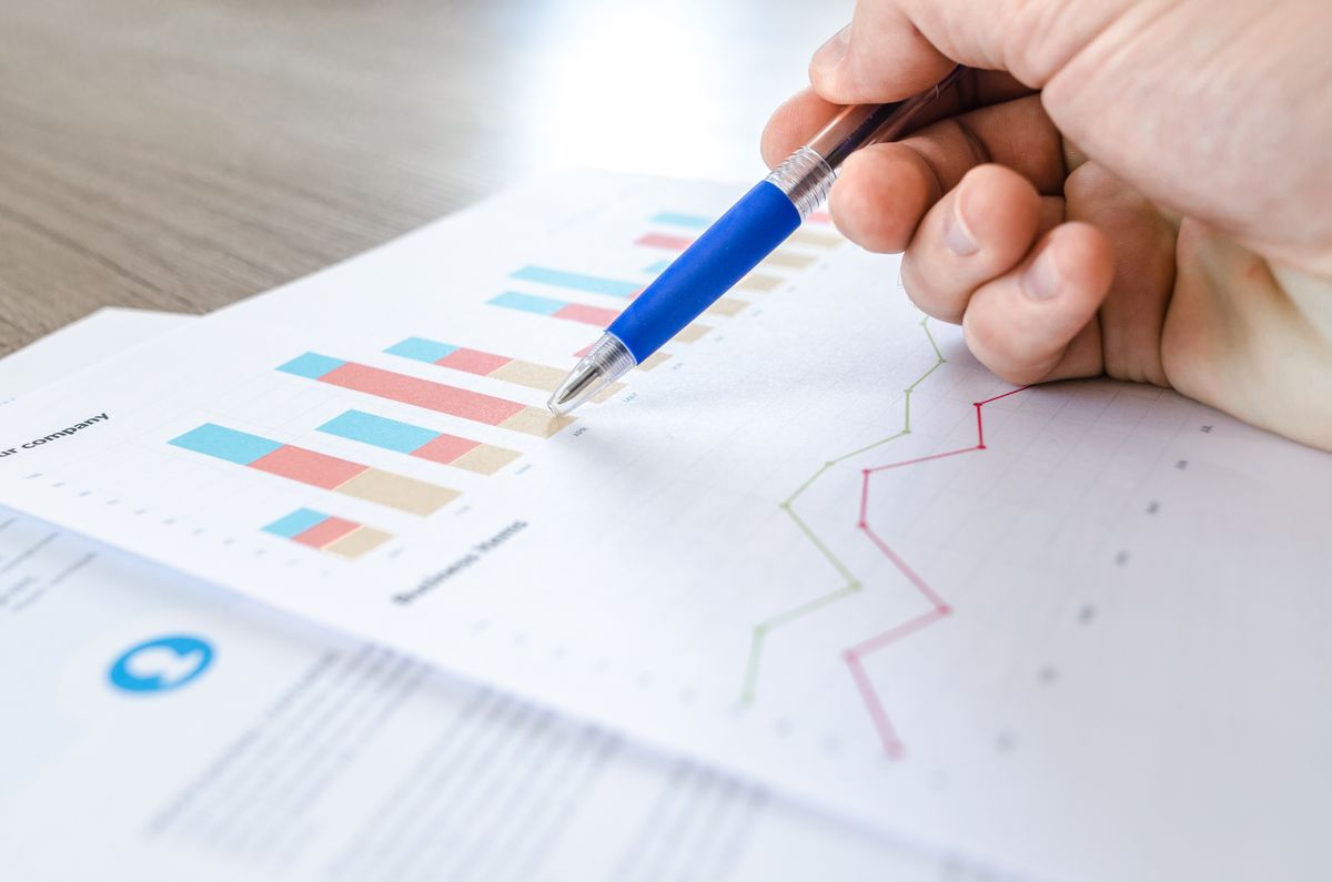 Marketing analytics dashboard showing campaign performance metrics and audience engagement data